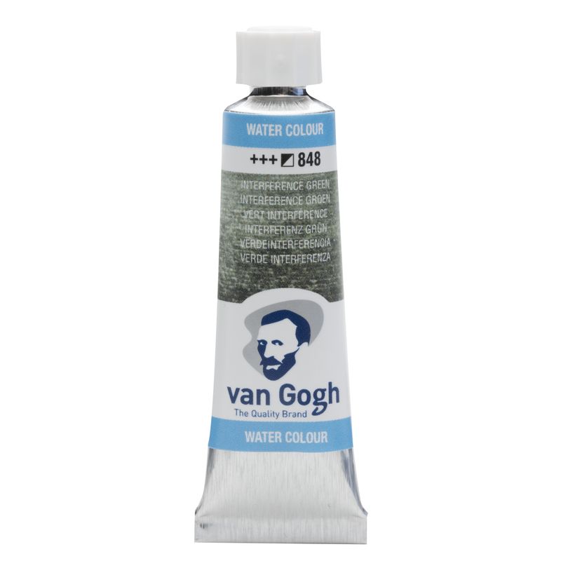 Van Gogh Acuarela Tubo 10 ml Verde Interferencia 848 Van Gogh Acuarela Tubo 10 ml Verde Interferencia 848