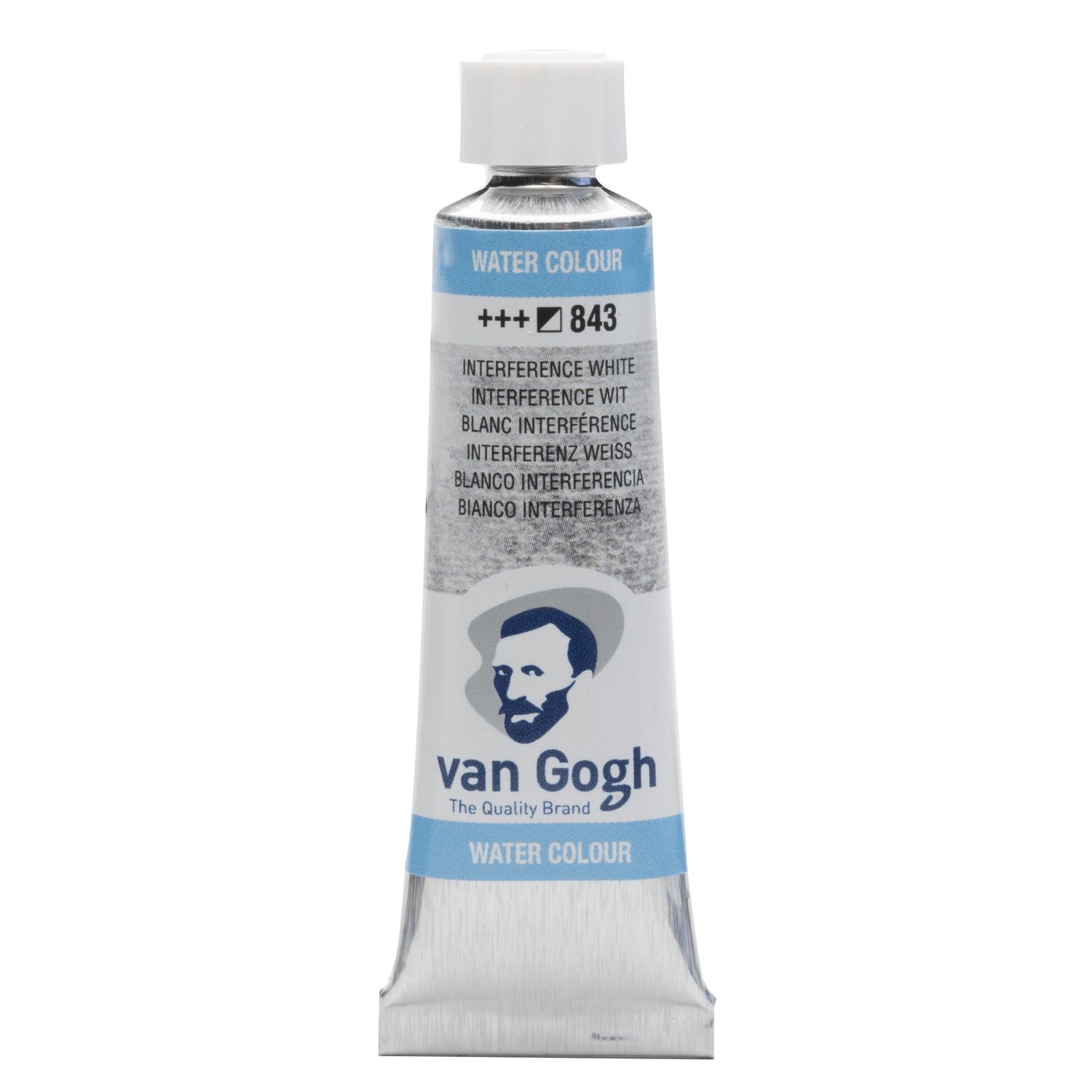 Van Gogh Acuarela Tubo 10 ml Blanco Interferencia 843