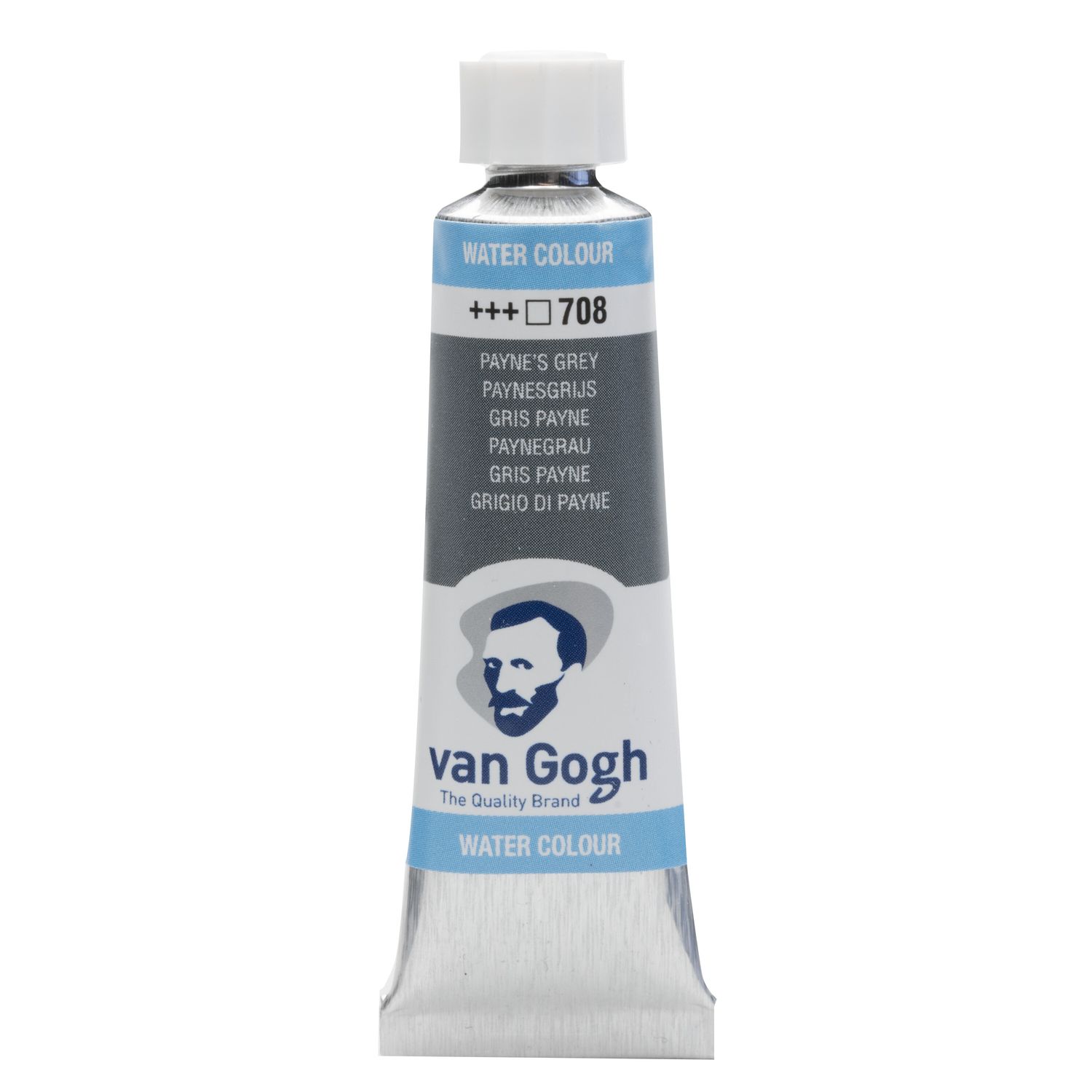 Van Gogh Acuarela Tubo 10 ml Gris Payne 708