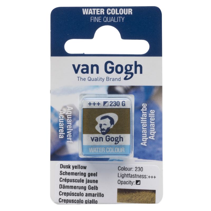 Van Gogh Acuarela Pastilla Crep�sculo Amarillo 230 Van Gogh Acuarela Pastilla Crep�sculo Amarillo 230
