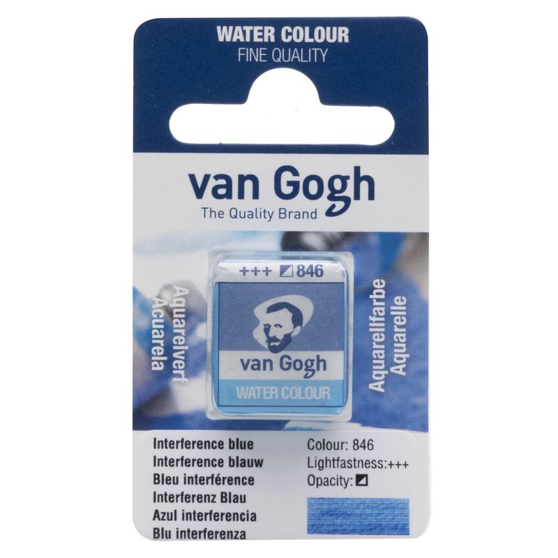 Van Gogh Acuarela Pastilla Azul Interferencia 846 Van Gogh Acuarela Pastilla Azul Interferencia 846