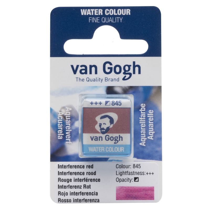 Van Gogh Acuarela Pastilla Rojo Interferencia 845 Van Gogh Acuarela Pastilla Rojo Interferencia 845
