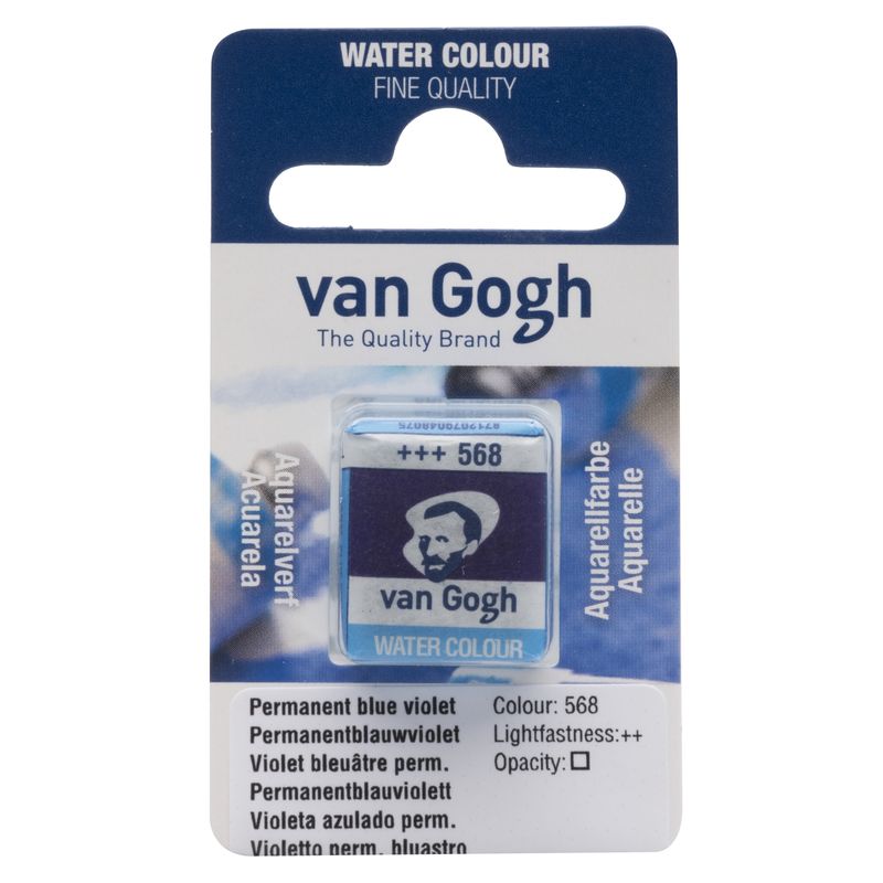 Van Gogh Acuarela Pastilla Violeta Azulado Permanente 568 Van Gogh Acuarela Pastilla Violeta Azulado Permanente 568