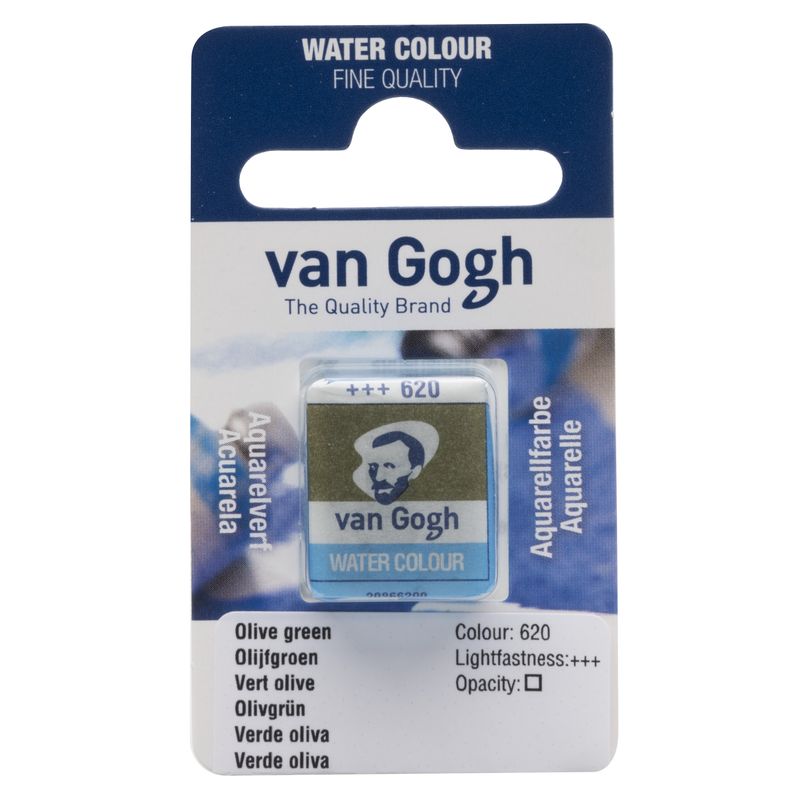 Van Gogh Acuarela Pastilla Verde Oliva 620 Van Gogh Acuarela Pastilla Verde Oliva 620