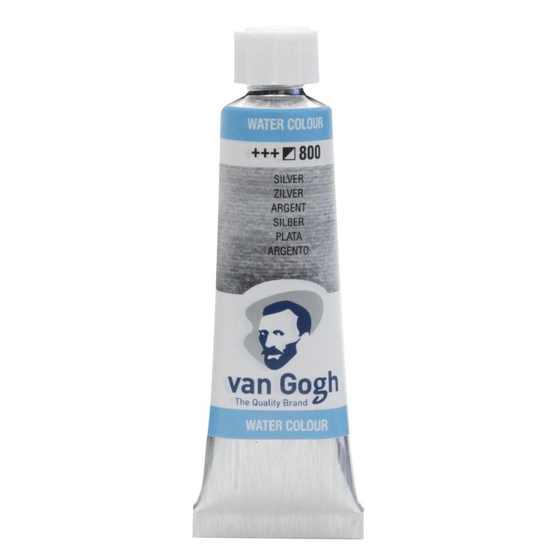 Van Gogh Acuarela Tubo 10 ml Plata 800