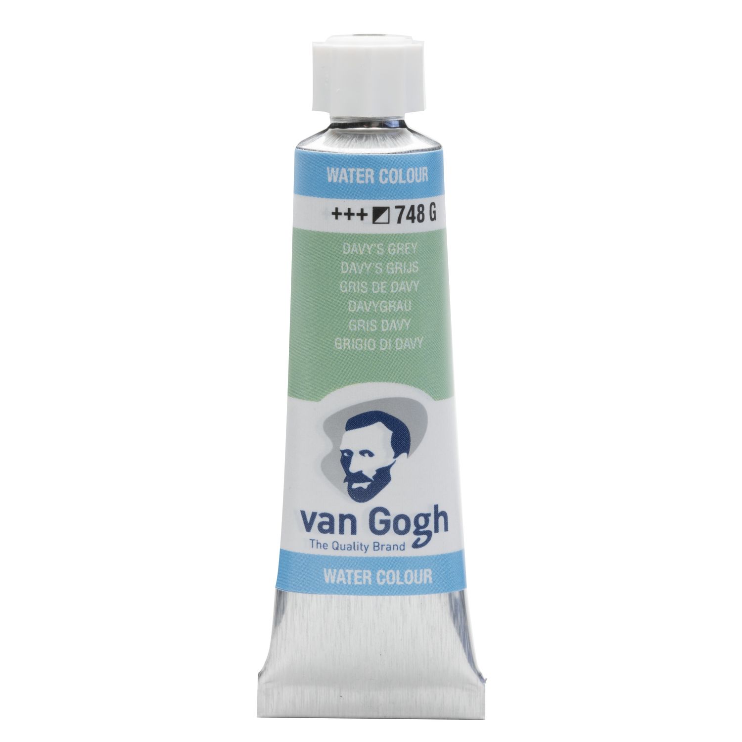 Van Gogh Acuarela Tubo 10 ml Gris Davy 748