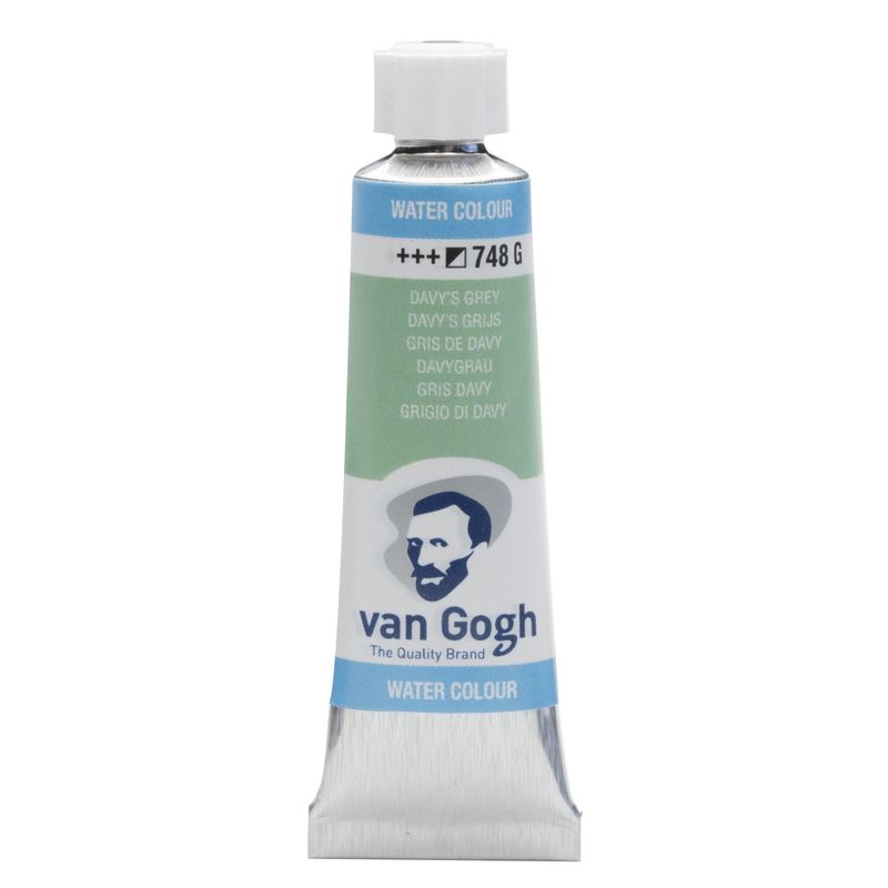 Van Gogh Acuarela Tubo 10 ml Gris Davy 748