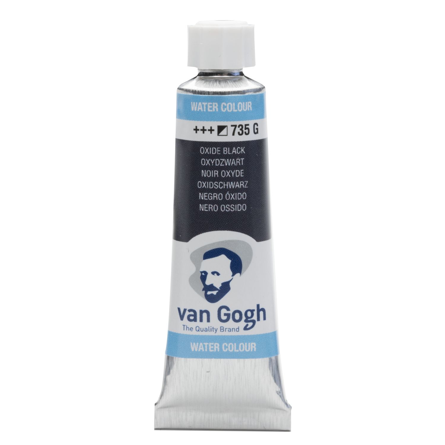Van Gogh Acuarela Tubo 10 ml Negro Oxido 735