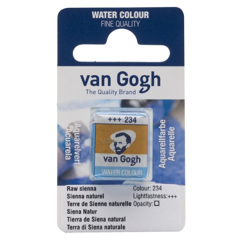 Van Gogh Acuarela Pastilla Tierra de Siena Natural 234 Van Gogh Acuarela Pastilla Tierra de Siena Natural 234