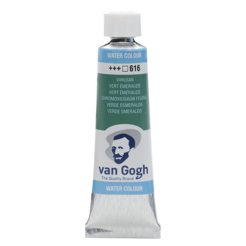 Van Gogh Acuarela Tubo 10 ml Verde Esmeralda 616