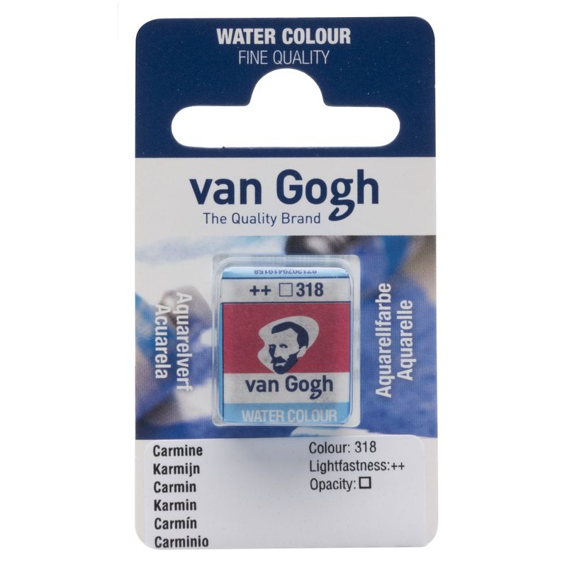 Van Gogh Acuarela Pastilla Carm�n 318 Van Gogh Acuarela Pastilla Carm�n 318