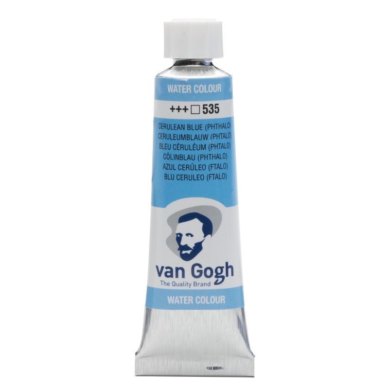 Van Gogh Acuarela Tubo 10 ml Azul Cer�leo (Ftalo) 535