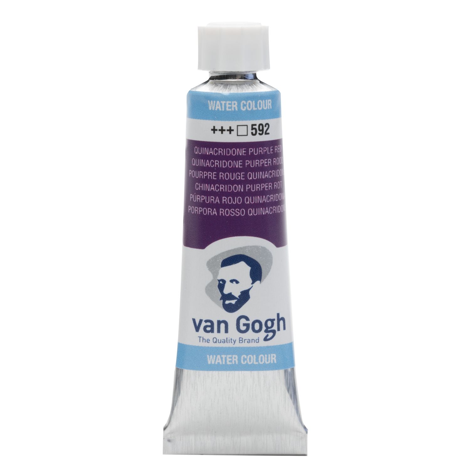 Van Gogh Acuarela Tubo 10 ml Purpura Rojo Quinacridona 592