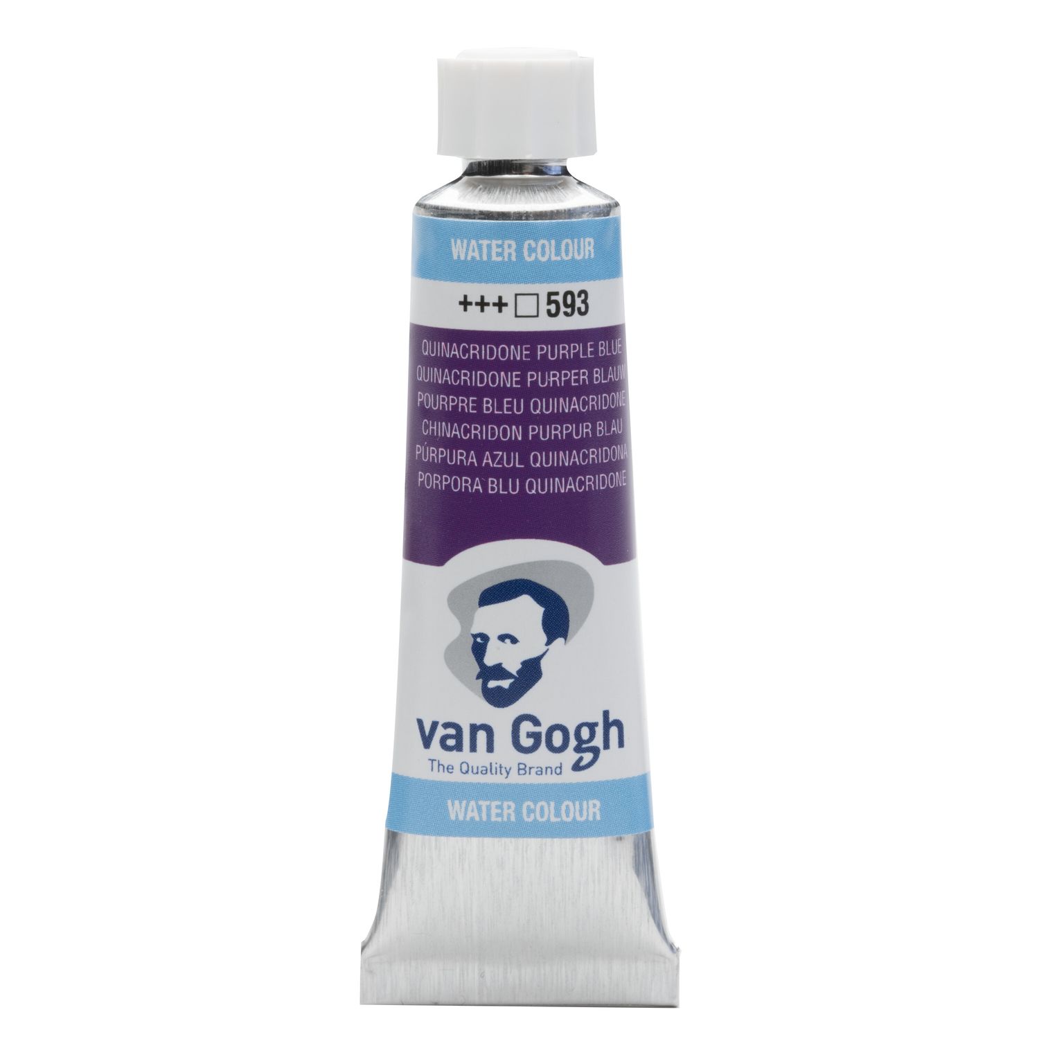 Van Gogh Acuarela Tubo 10 ml Purpura Quinacridona Azulado 593