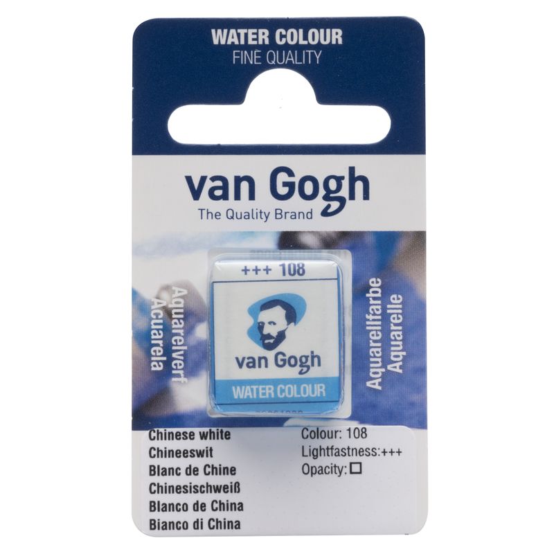 Van Gogh Acuarela Pastilla Blanco de China 108 Van Gogh Acuarela Pastilla Blanco de China 108
