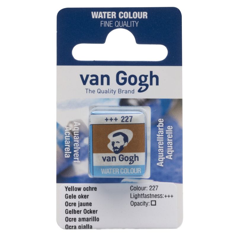 Van Gogh Acuarela Pastilla Ocre Amarillo 227 Van Gogh Acuarela Pastilla Ocre Amarillo 227