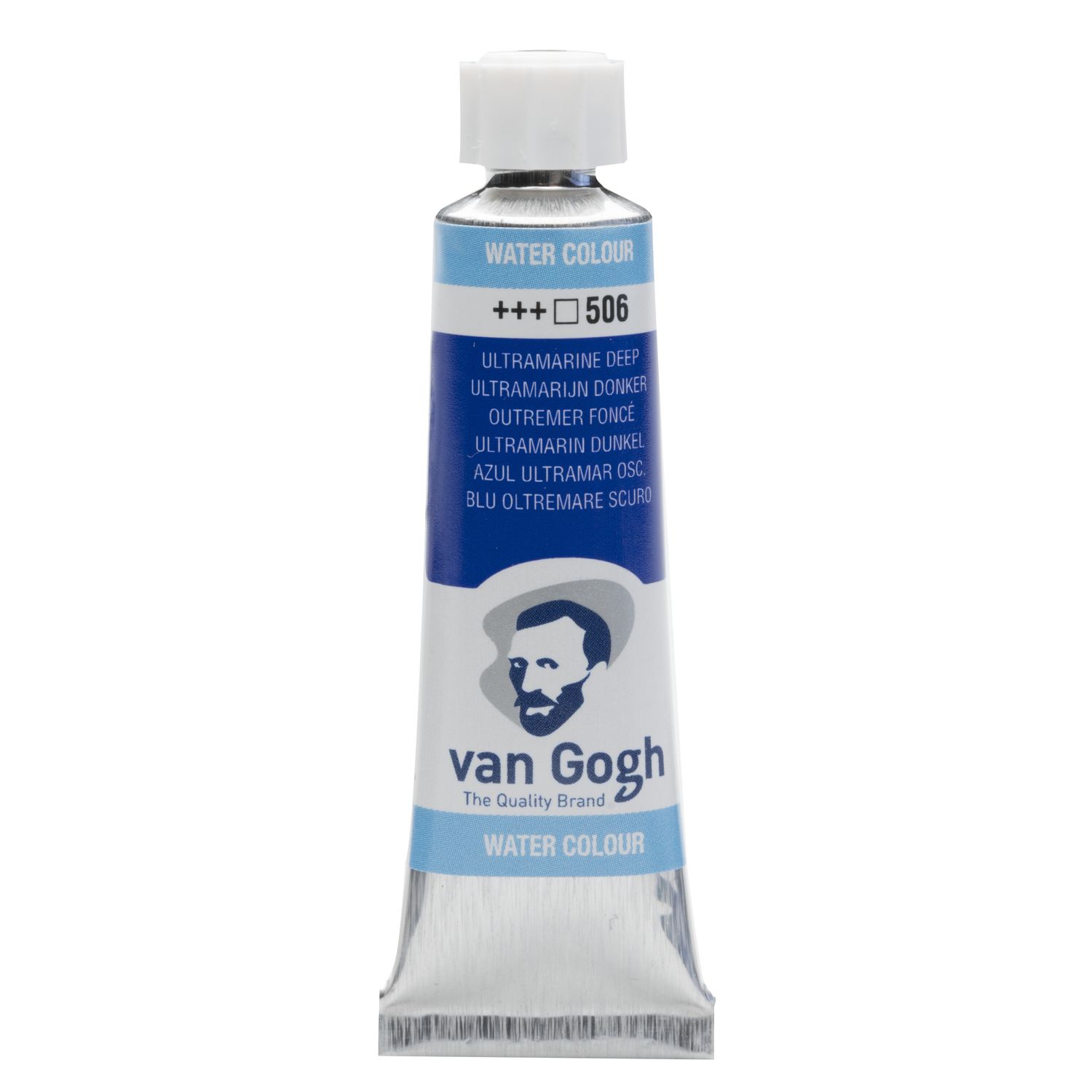 Van Gogh Acuarela Tubo 10 ml Azul Ultramar Oscuro 506