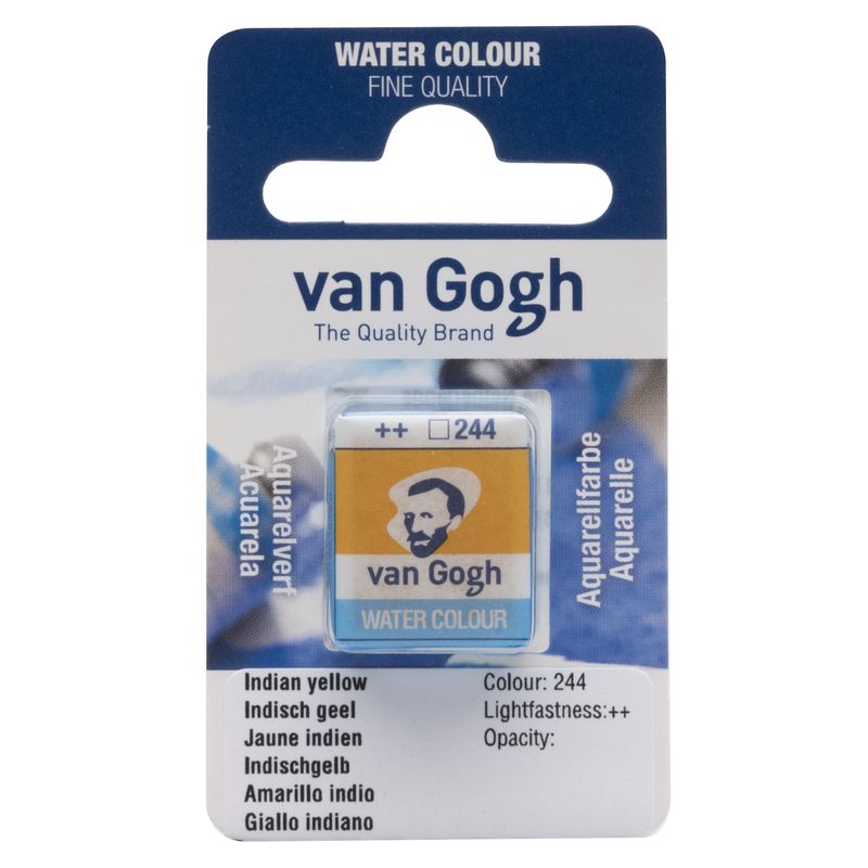 Van Gogh Acuarela Pastilla Amarillo Indio 244 Van Gogh Acuarela Pastilla Amarillo Indio 244