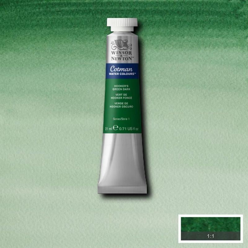 Verde oscuro de Hooker tubo 21ml Verde oscuro de Hooker tubo 21ml