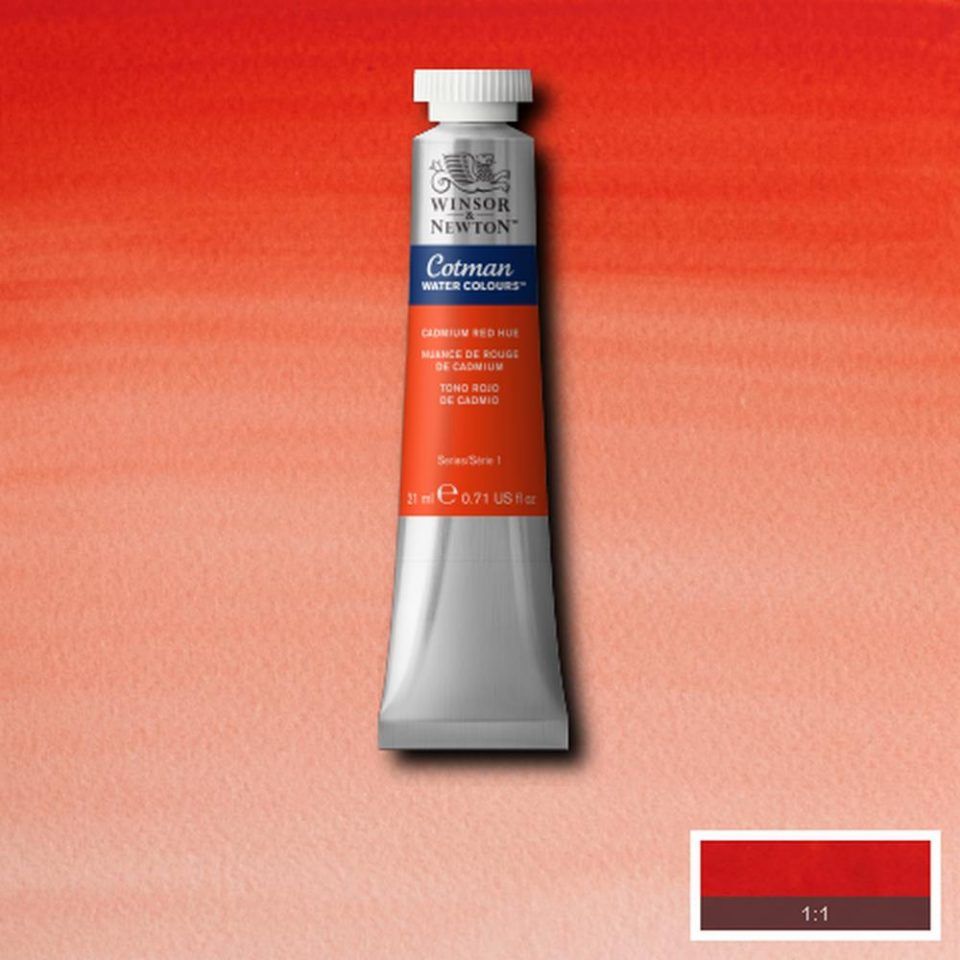 Tono rojo cadmio tubo 21ml