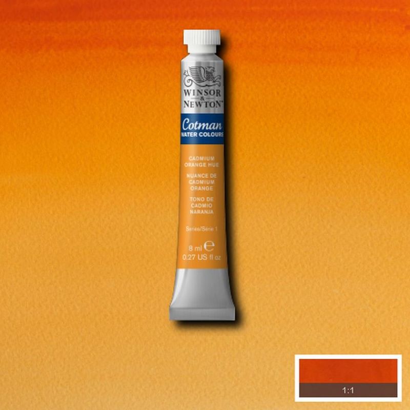 Tono naranja cadmio tubo 8ml Tono naranja cadmio tubo 8ml