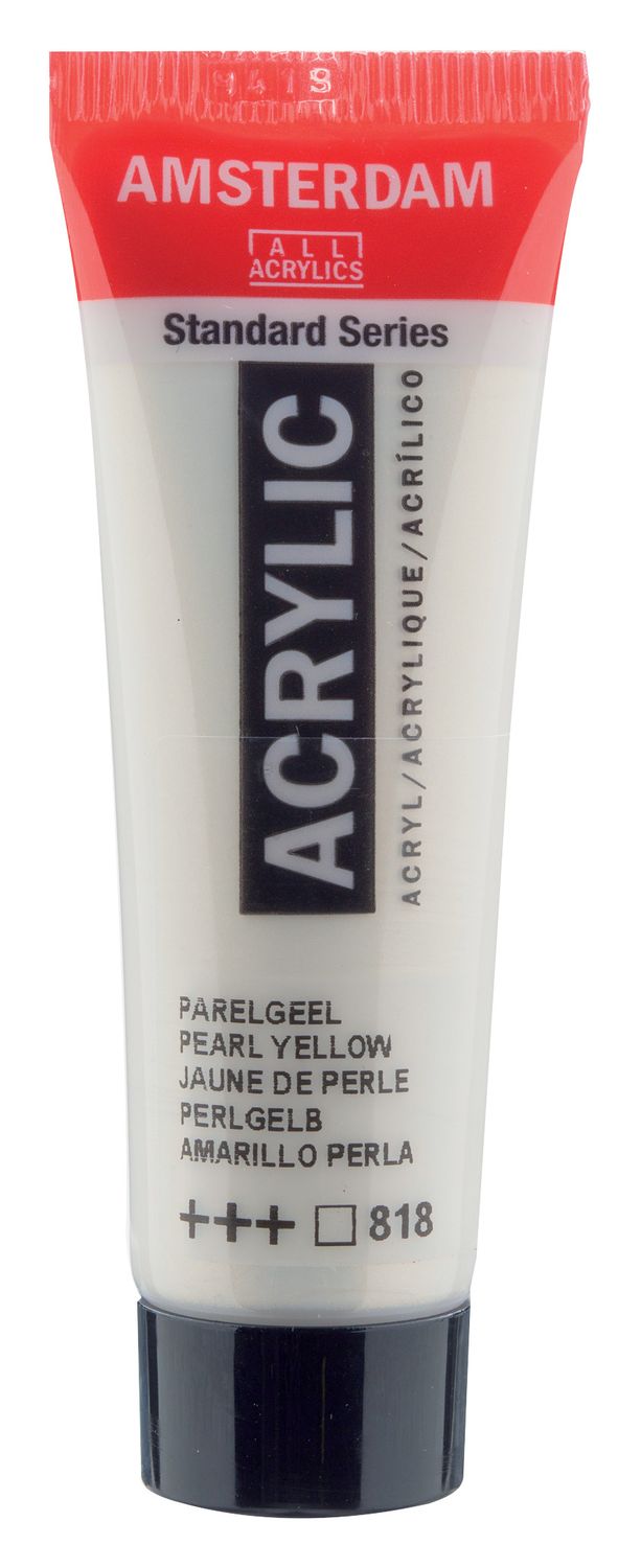 Amsterdam Tubo 20 ml Amarillo Perla 818
