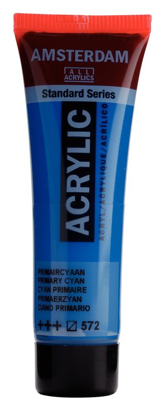 Amsterdam Tubo 20 ml Cian Primario 572 Amsterdam Tubo 20 ml Cian Primario 572
