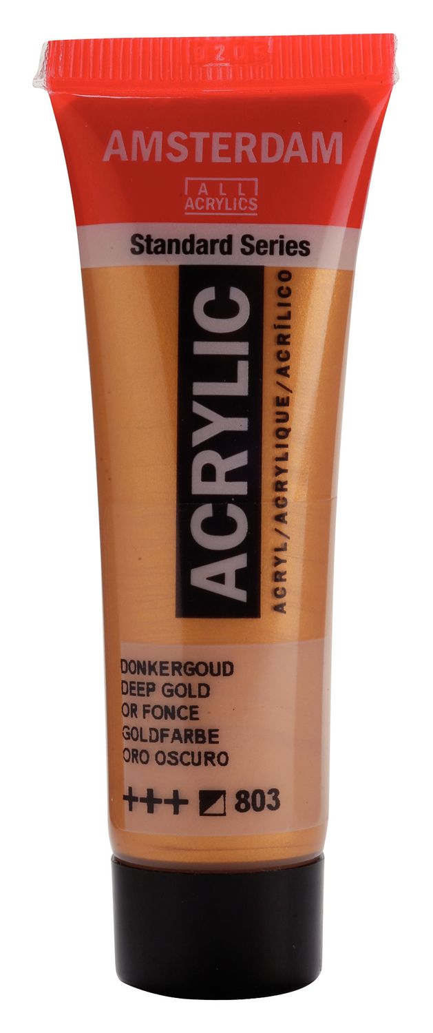 Amsterdam Tubo 20 ml Oro Oscuro 803