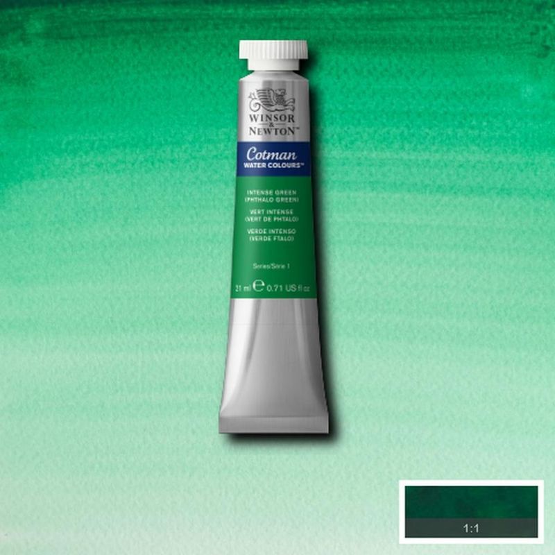 Verde Intenso (Verde Ftalo) tubo 21ml Verde Intenso (Verde Ftalo) tubo 21ml
