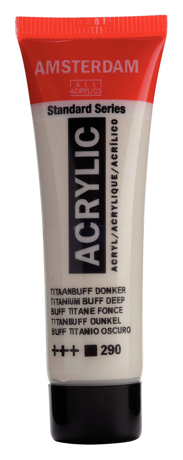 Amsterdam Tubo 20 ml Buff Titanio Oscuro 290