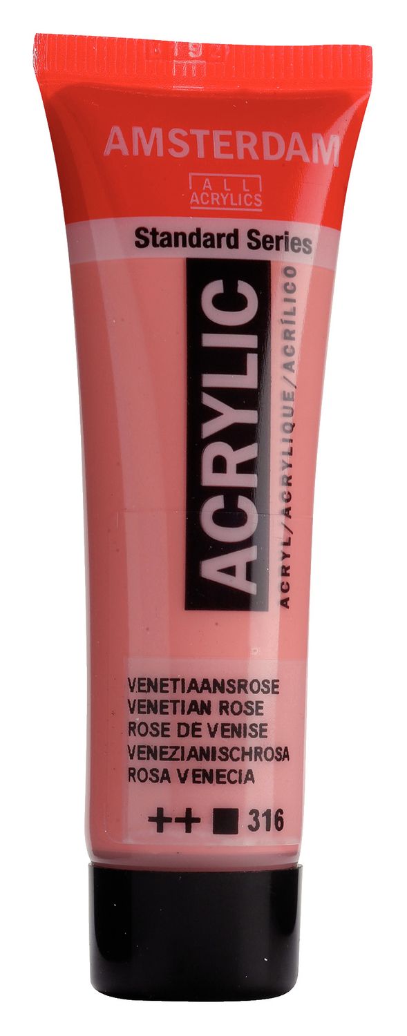 Amsterdam Tubo 20 ml Rosa Venecia 316
