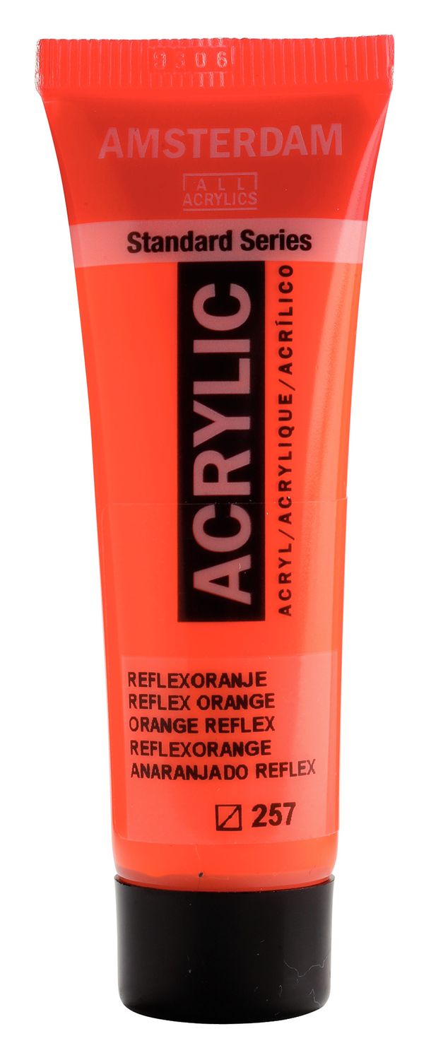 Amsterdam Tubo 20 ml Anaranjado Reflex 257