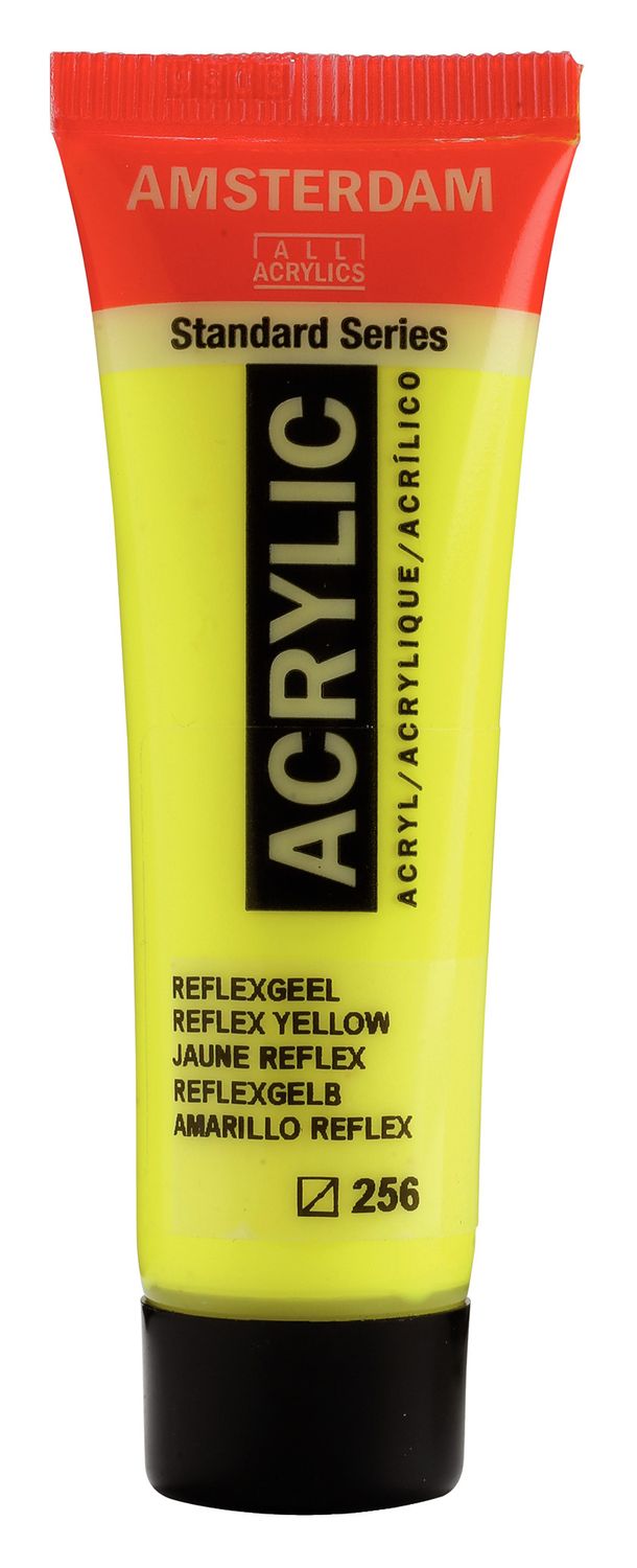 Amsterdam Tubo 20 ml Amarillo Reflex 256