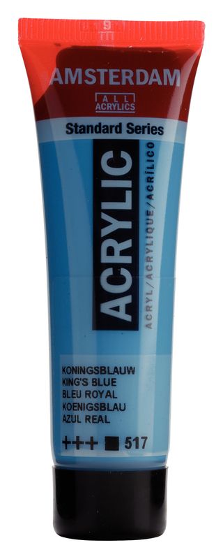 Amsterdam Tubo 20 ml Azul Real 517 Amsterdam Tubo 20 ml Azul Real 517