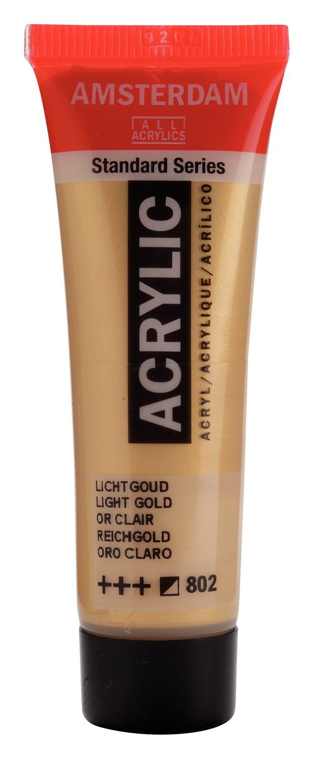 Amsterdam Tubo 120 ml Oro Claro 802