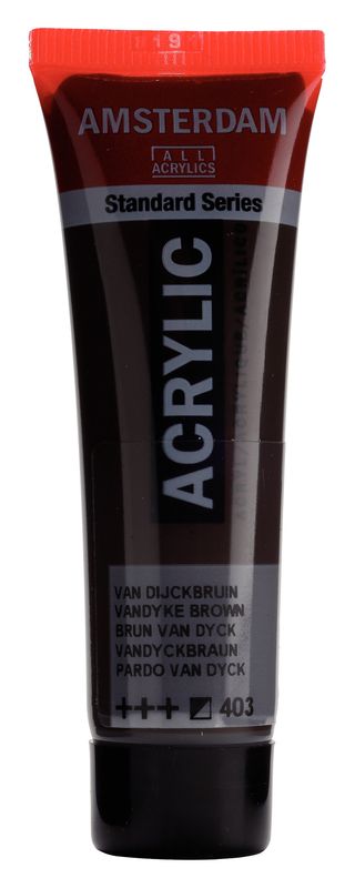 Amsterdam Tubo 120 ml Pardo Van Dyck 403 Amsterdam Tubo 120 ml Pardo Van Dyck 403