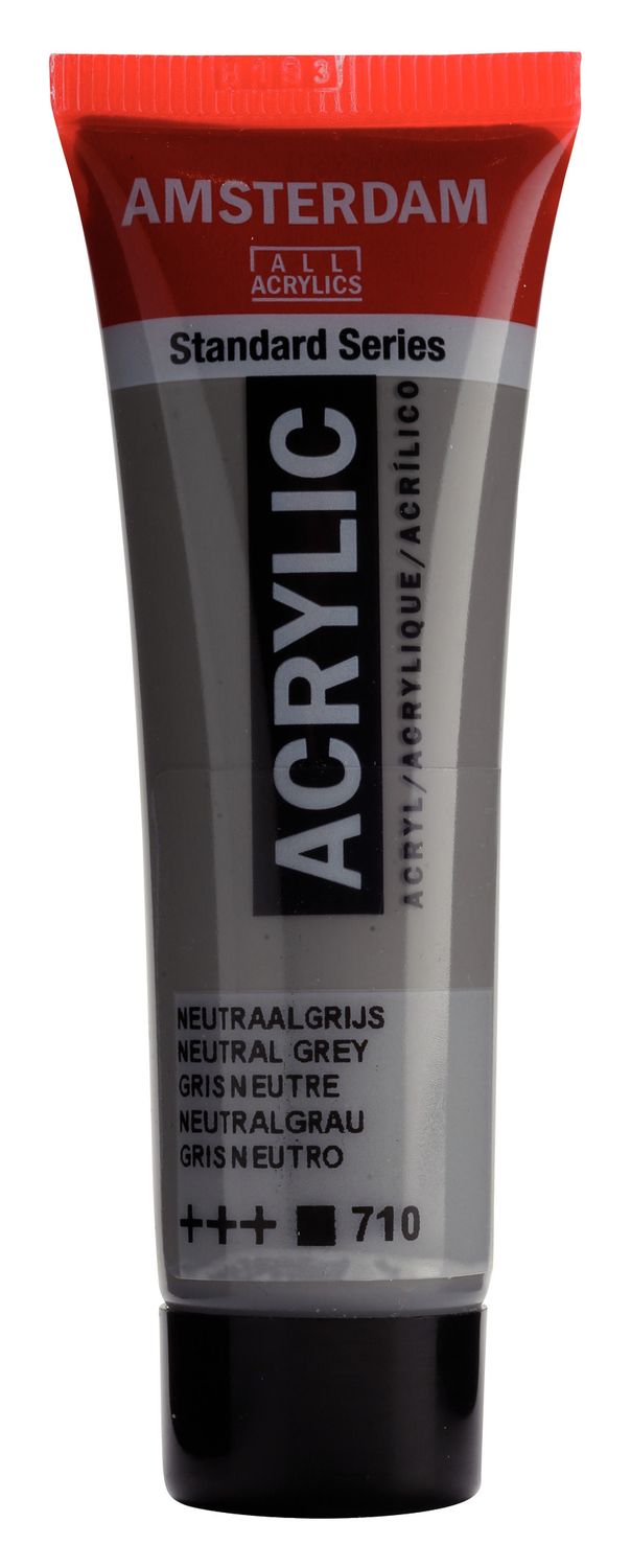Amsterdam Tubo 120 ml Gris Neutro 710