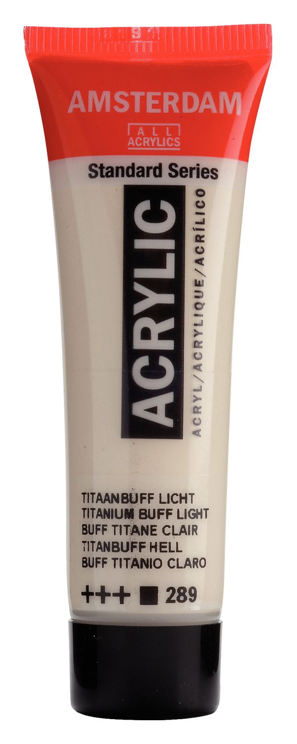 Amsterdam Tubo 120 ml Buff Titanio Claro 289