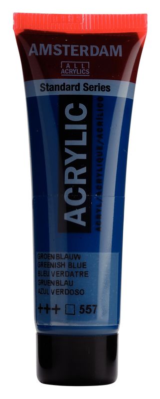 Amsterdam Tubo 120 ml Azul Verdoso 557 Amsterdam Tubo 120 ml Azul Verdoso 557