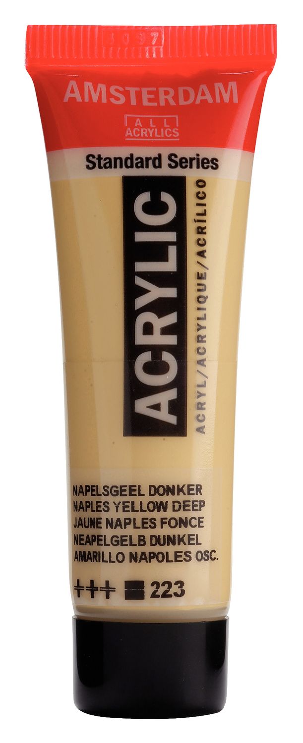 Amsterdam Tubo 120 ml Amarillo Napoles Oscuro 223