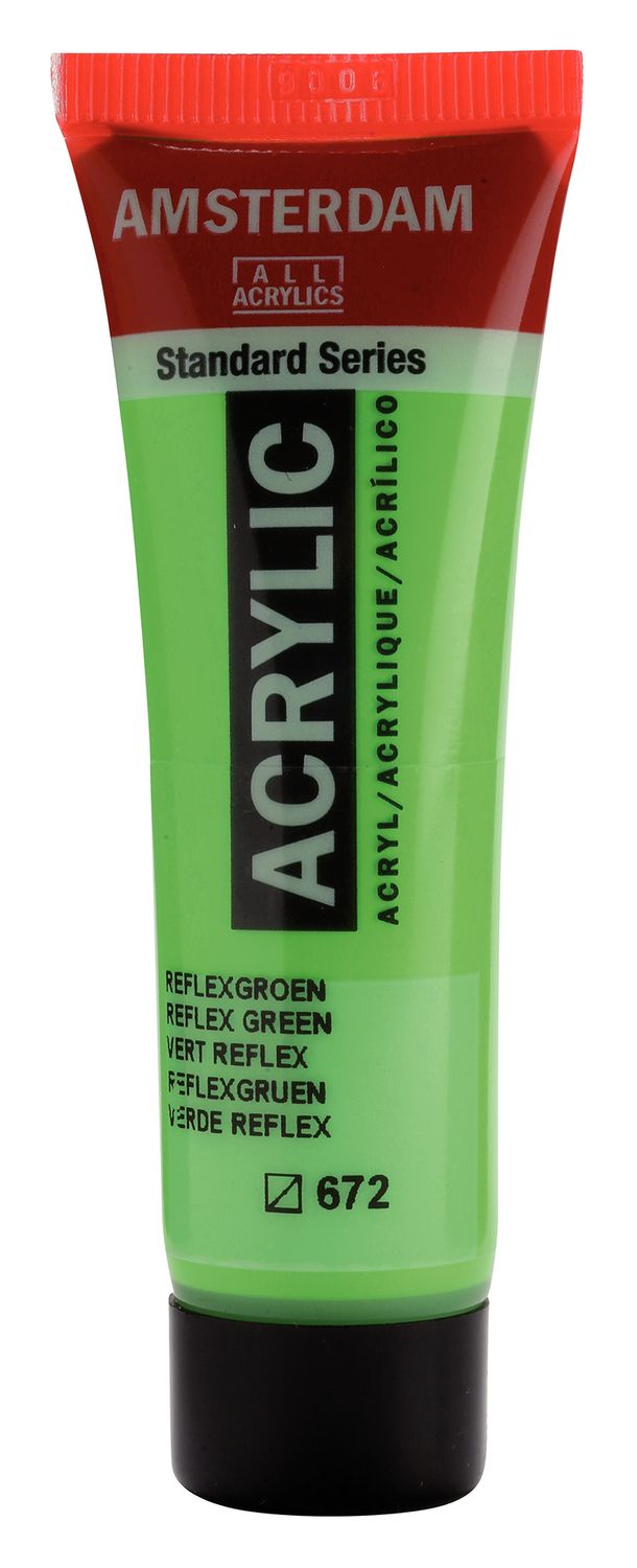 Amsterdam Tubo 120 ml Verde Reflex 672