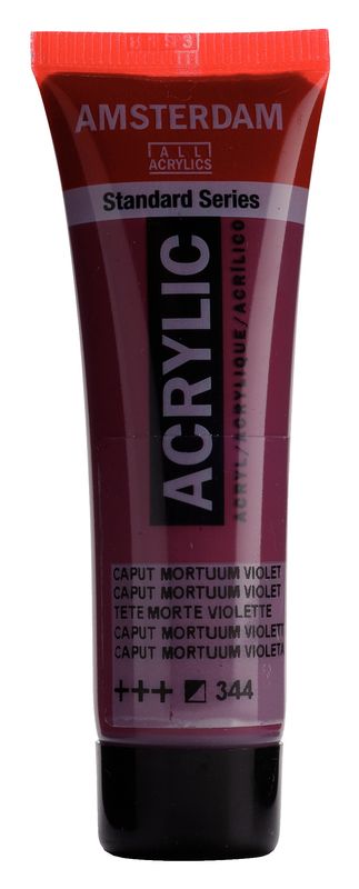 Amsterdam Tubo 120 ml Caput Mortuum Violeta 344 Amsterdam Tubo 120 ml Caput Mortuum Violeta 344