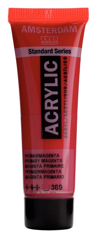 Amsterdam Tubo 120 ml Magenta Primario 369 Amsterdam Tubo 120 ml Magenta Primario 369