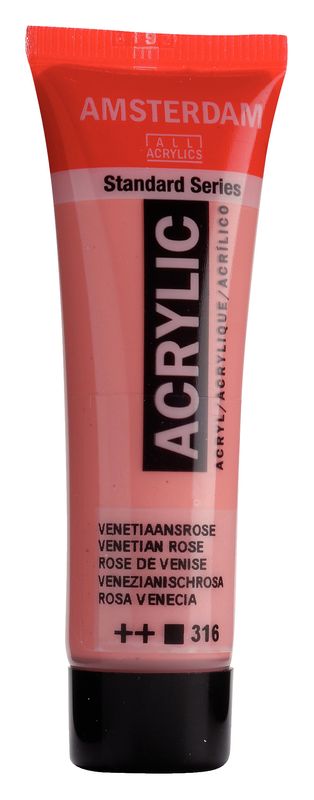 Amsterdam Tubo 120 ml Rosa Venecia 316 Amsterdam Tubo 120 ml Rosa Venecia 316