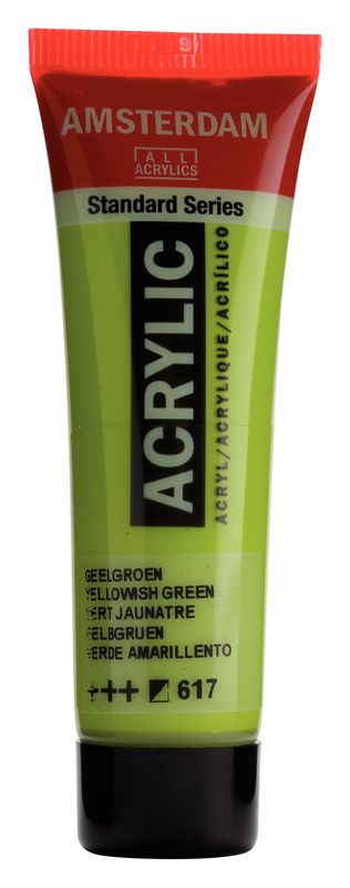 Amsterdam Tubo 120 ml Verde Amarillento 617 Amsterdam Tubo 120 ml Verde Amarillento 617