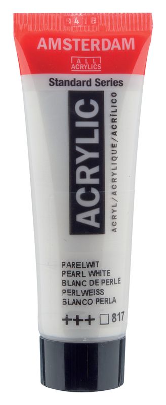 Amsterdam Tubo 120 ml Blanco Perla 817 Amsterdam Tubo 120 ml Blanco Perla 817