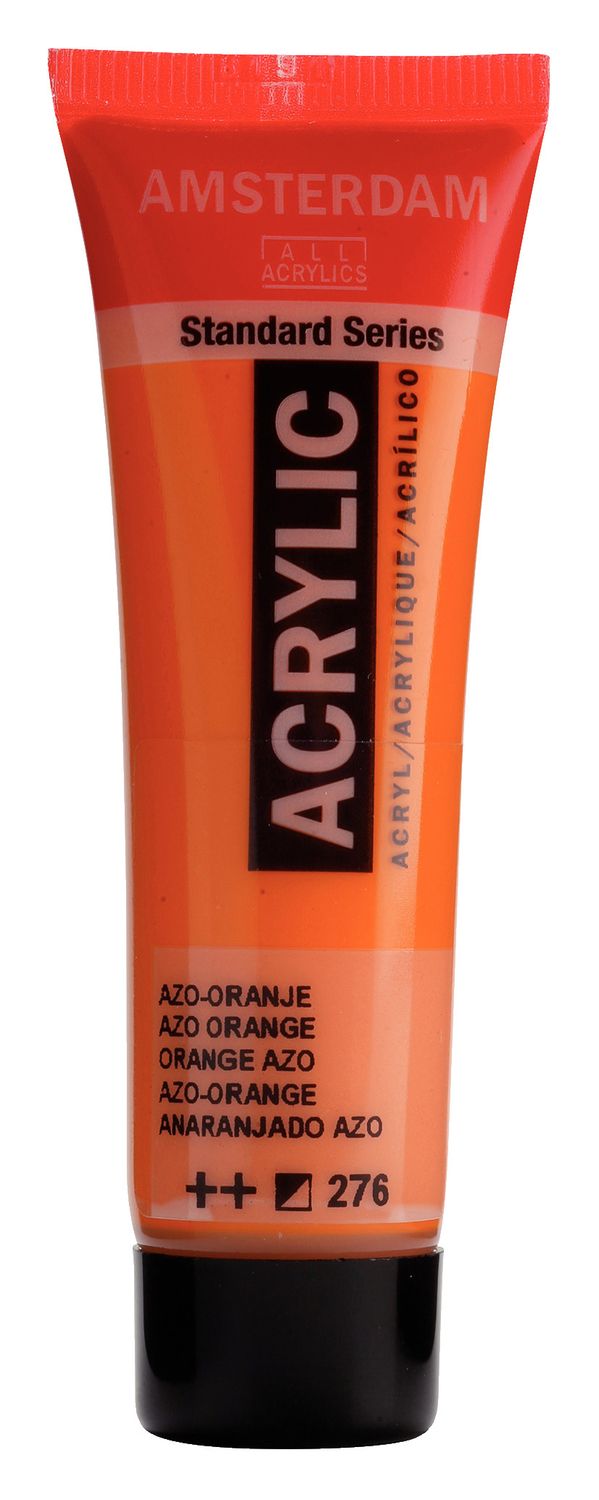 Amsterdam Tubo 120 ml Anaranjado Azo 276