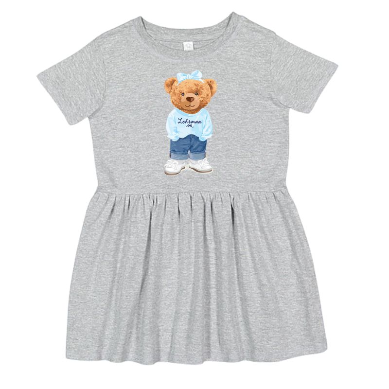 Beary Cute Grey Dress