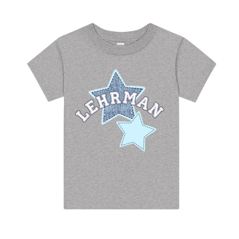 Star Stich Grey T-Shirt