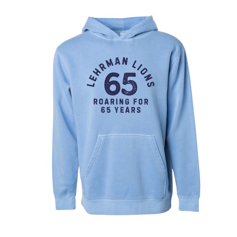 Vintage 65 Years Blue Hoodie